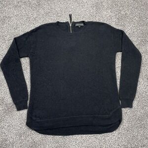 Vintage Estheme Sweater Size Small‎ Couture Paris  100% Cashmere Black